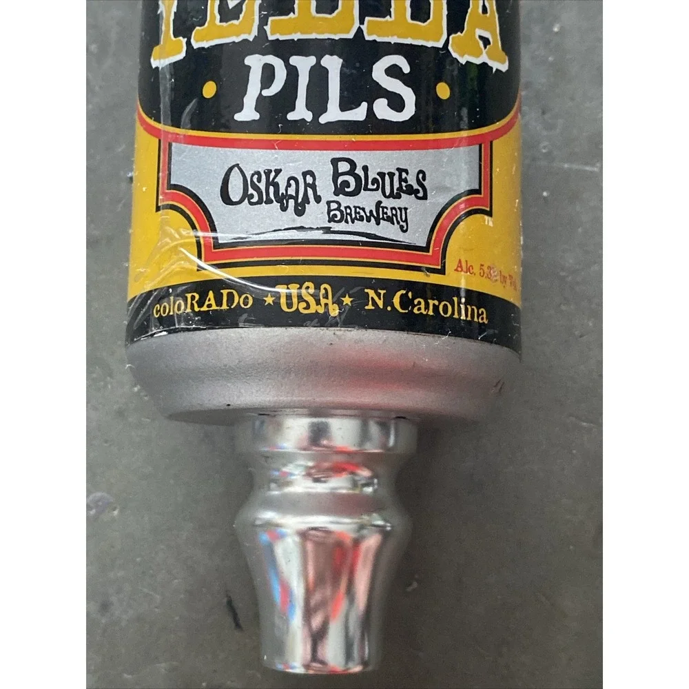 Oskar Blues Brewing Co. - Mammas Little Yella Pills Figural Beer Tap Handle Knob